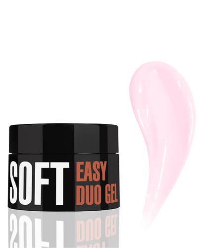 Acryl gel systeem Easy duo gel Soft Pretty Pink 20g Kodi Professional