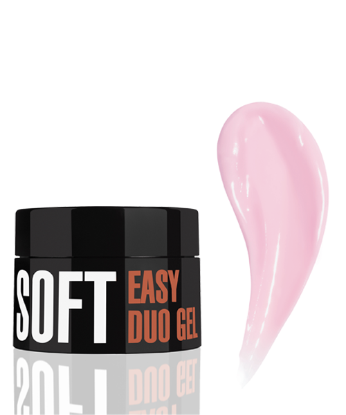 Sistema gel-acrilico professionale Easy duo gel Soft "Sugar Dune" (20g)