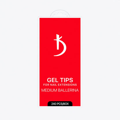 Пластиковые формы, средние, Ballerina, 240 шт., Kodi Professional