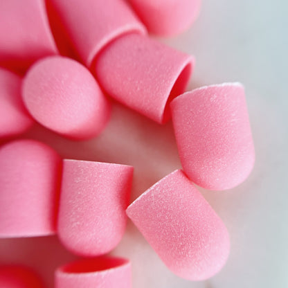 Capuchons de ponçage pour pédicure 16*25mm Taille L, lot de 5 pcs