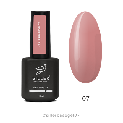 Base BaseGEL №7 15 мл (with brush) Siller