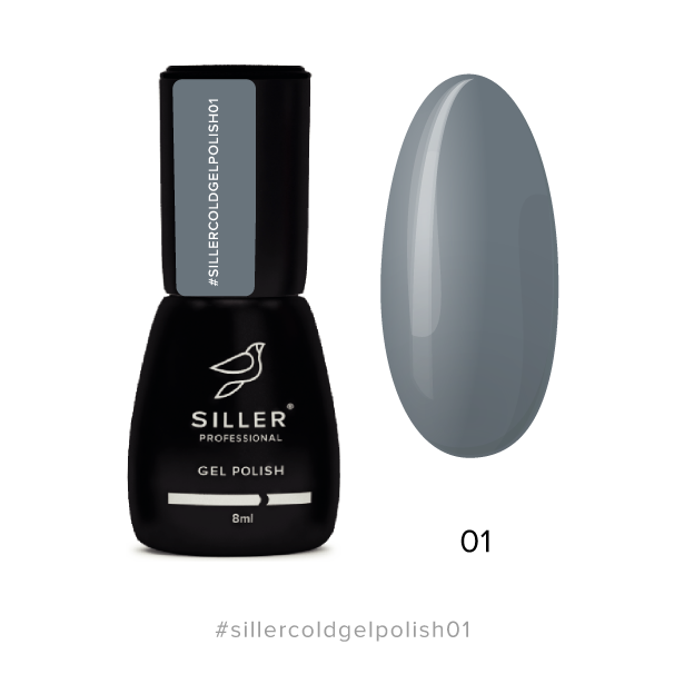 Gel polish Cold №1 8 ml Siller