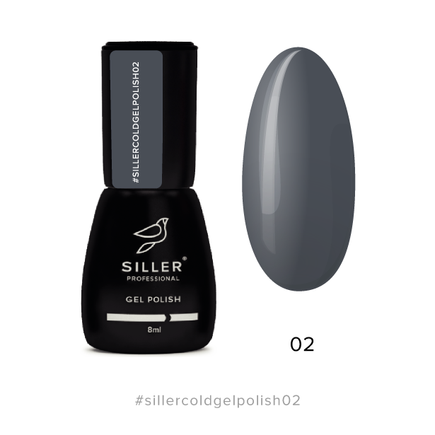 Vernis Gel Cold n°2, 8 ml Siller