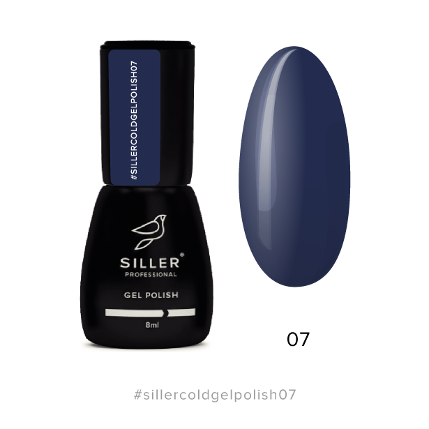 Siller Gel Cold n° 7, 8 ml, argent