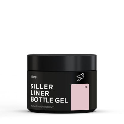 Gel BOTTLE Liner №4 15 ml Siller