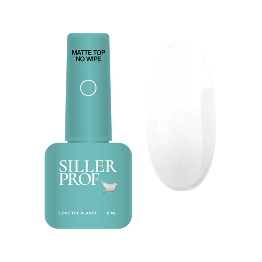 Top MATTE No Wipe 15 ml Siller