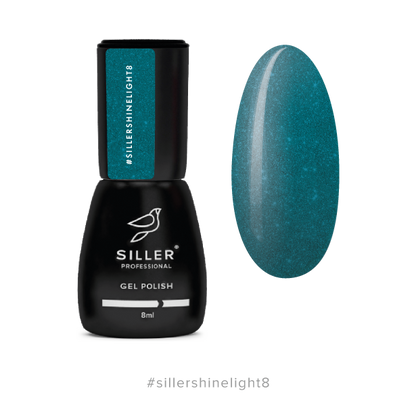 Gel Polish Shine Light №8 8 ml Siller