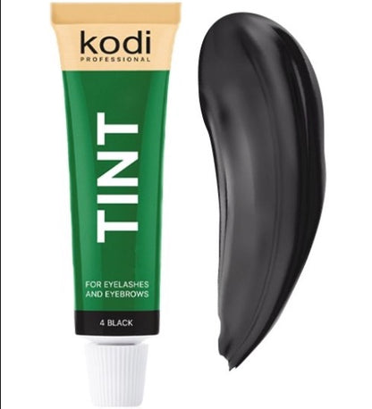 Tinta para Sobrancelhas e Cílios Preto 15ml Kodi Professional