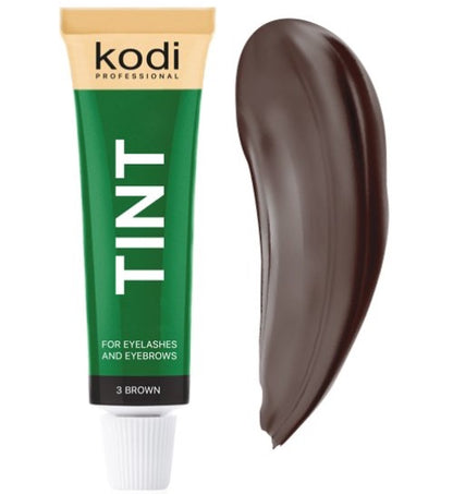 Tinta para Sobrancelhas e Cílios Castanho 15ml Kodi Professional