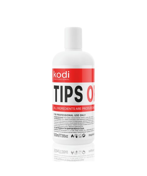 Tips Off Gel Polish/Dissolvant Acrylique 500 ml Kodi Professional