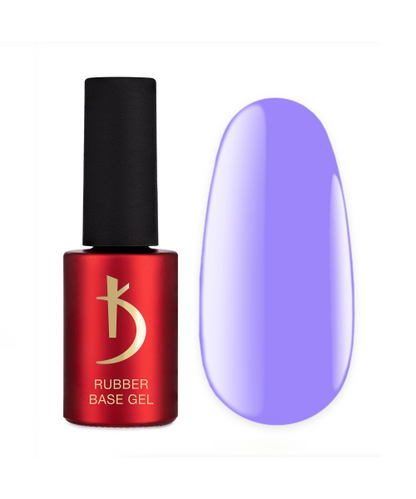 Cor de base de borracha gel Jelly Violet 7 ml. Profissional de Kodi