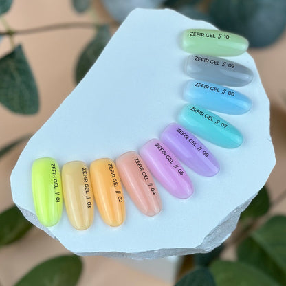 Гель Zefir №10 15 ml Siller