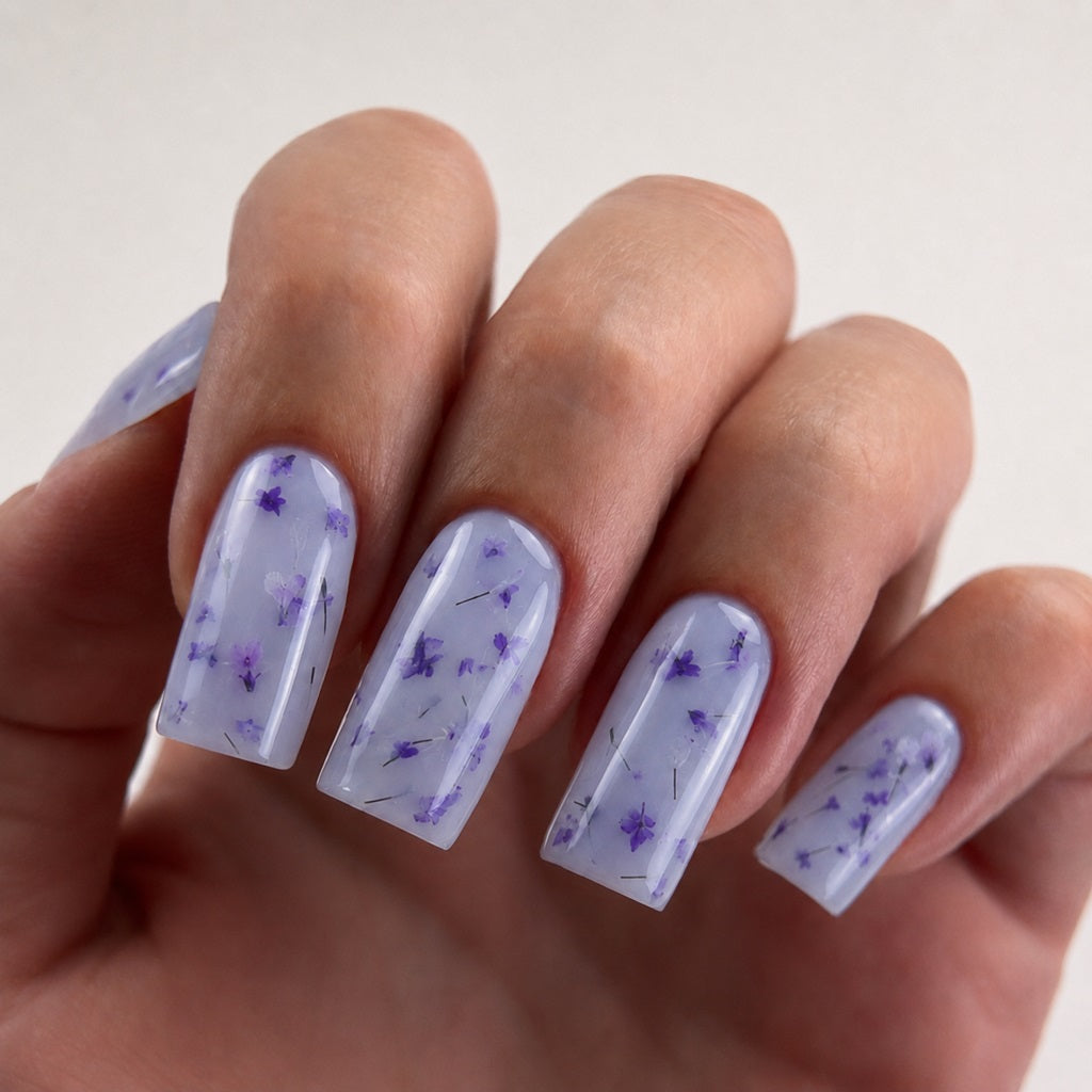 Builder Gel Floral №7 - Фіолетово-синій 30ml Atica