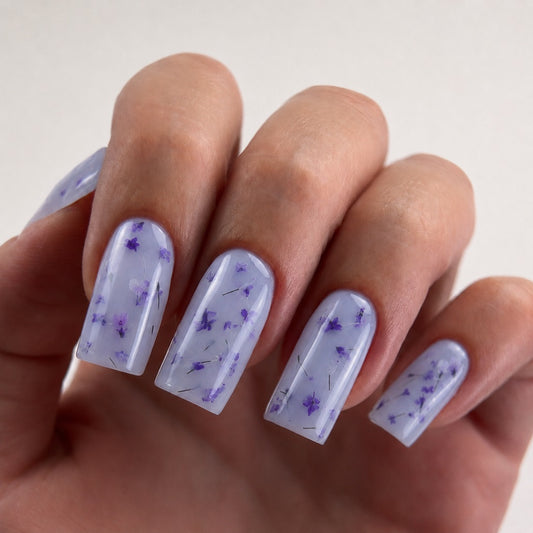 Builder Gel Floral №7 - Μωβ Μπλε 30ml Atica