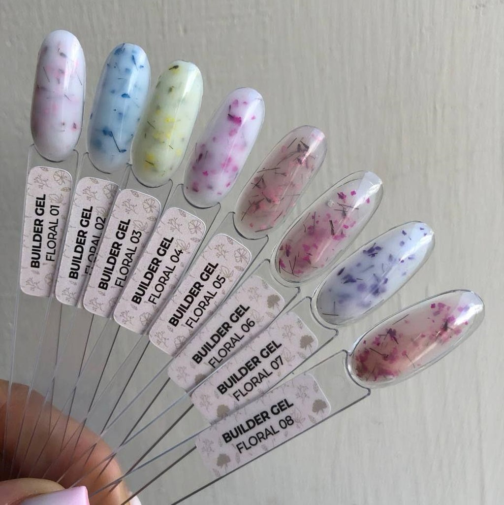 Builder Gel Floral №7 - Фіолетово-синій 30ml Atica