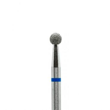 Diamond nail drill bit, "Ball", 2.3, Blue