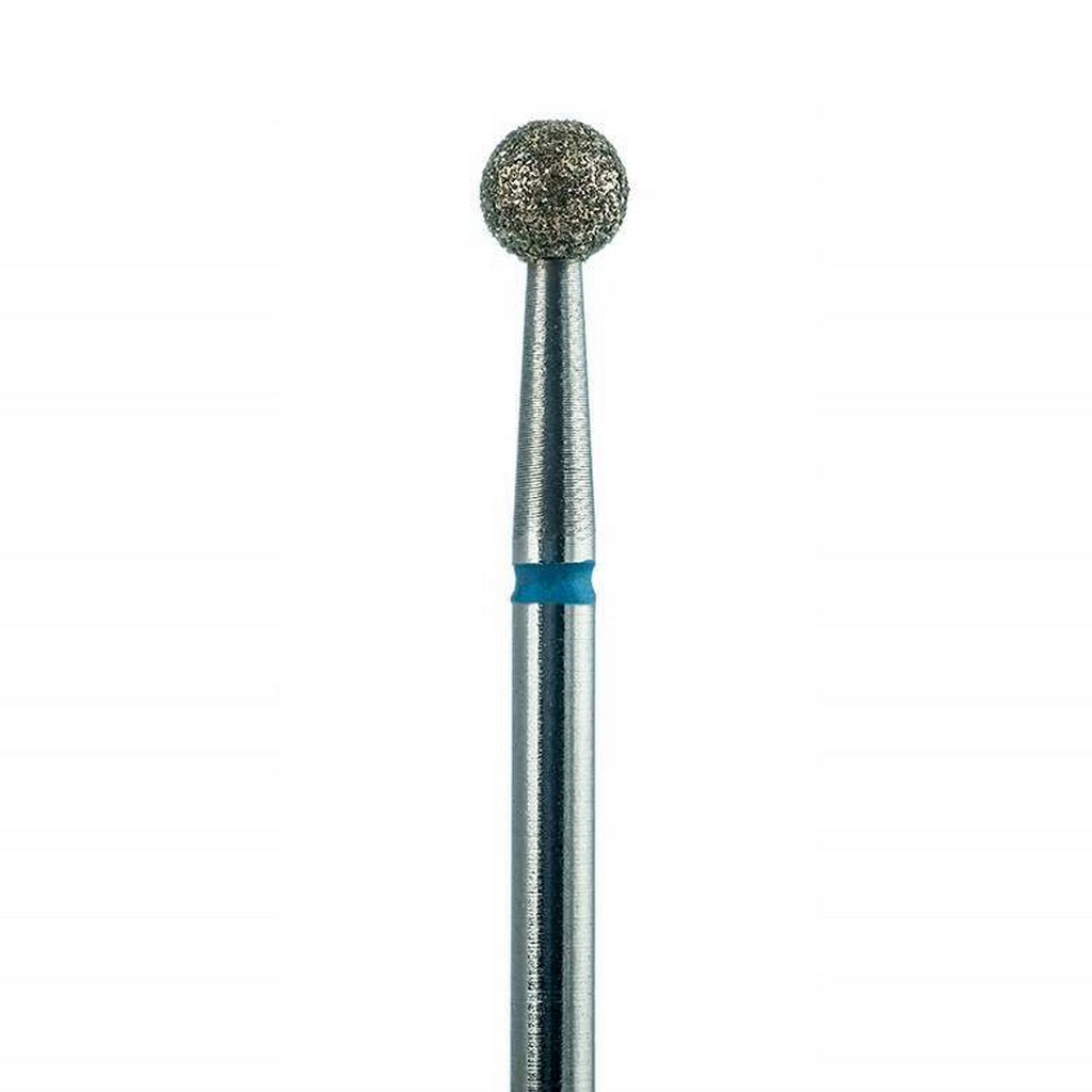 Diamond nail drill bit, “Ball”, 4.0 mm, Blue