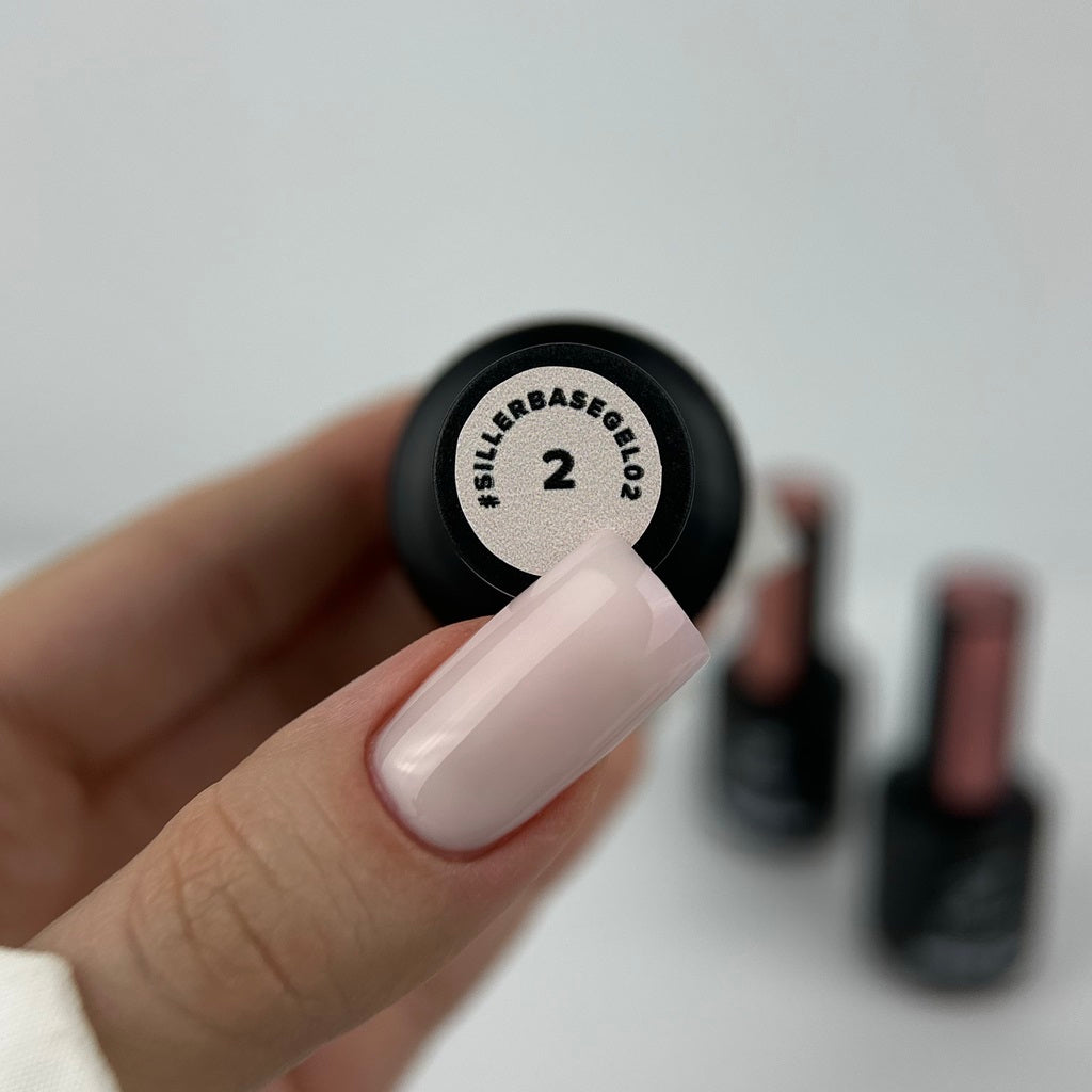 Base BaseGEL №2 15 мл (with brush) Siller - Good Girl Gel