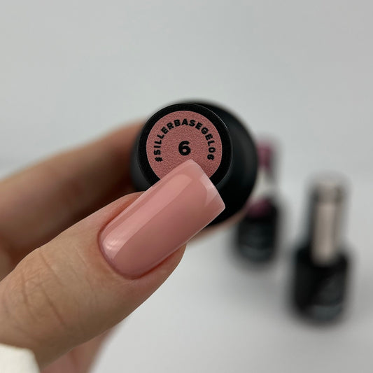 Base BaseGEL №6 15 мл (with brush) Siller