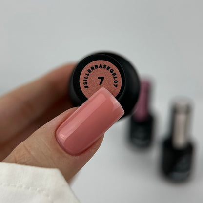 Base BaseGEL №7 15 мл (with brush) Siller - Good Girl Gel