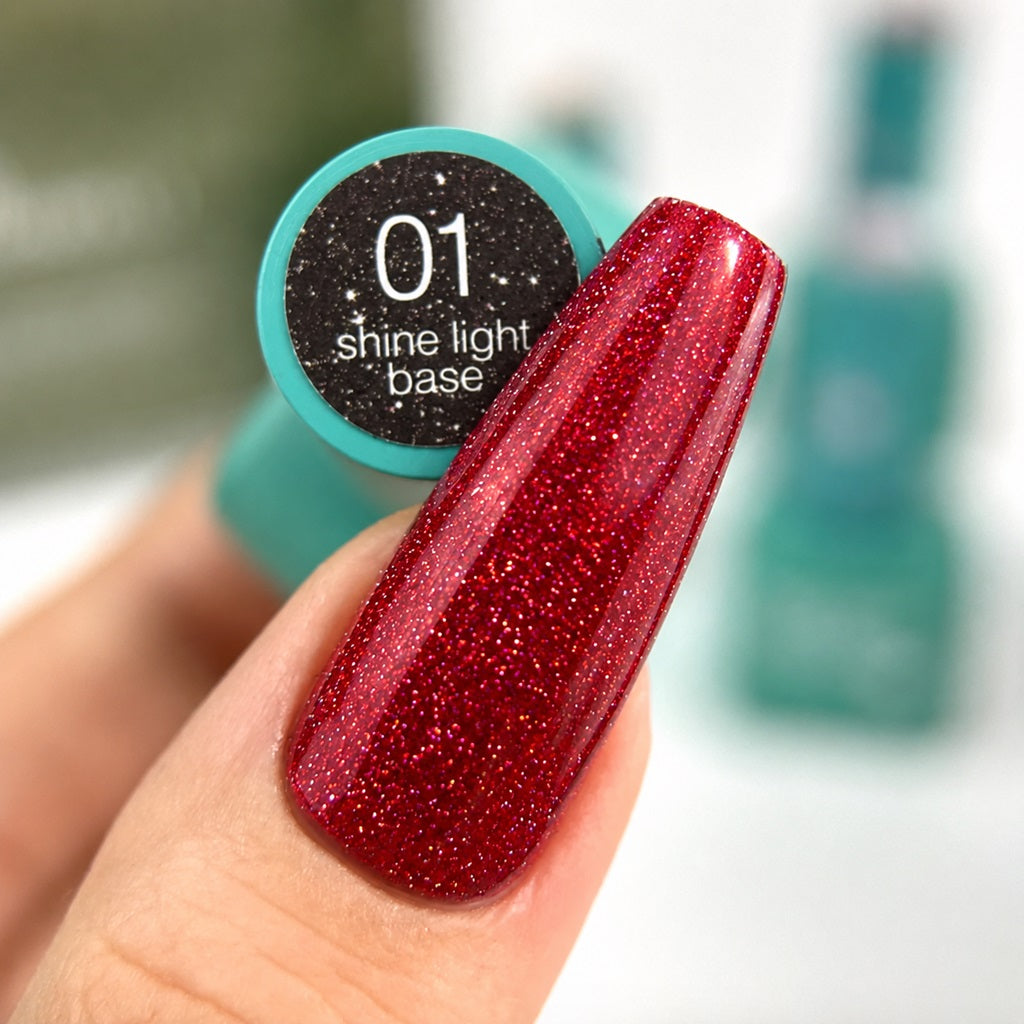 Basislaag Shine Light №1 8 ml Siller