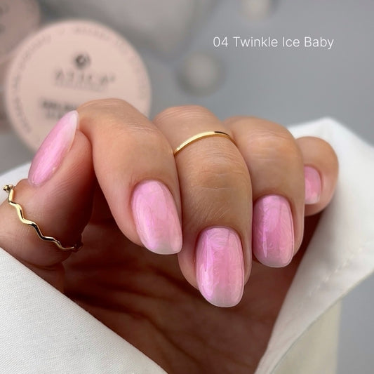 Sculpting Gel eXel Twinkle Collection №4 - Ice Babу 30 ml Atica