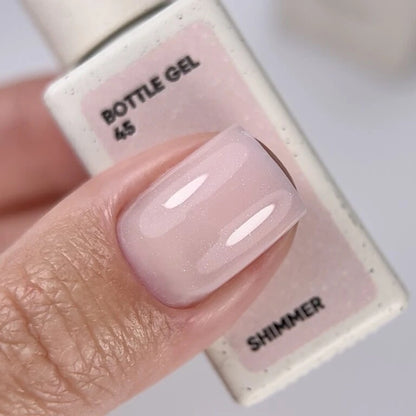 Gel Bottle whit shimmer №45 10 ml NAILSOFTHEDAY