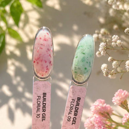 Builder Gel Floral №10 - Milky Red 30 ml Atica