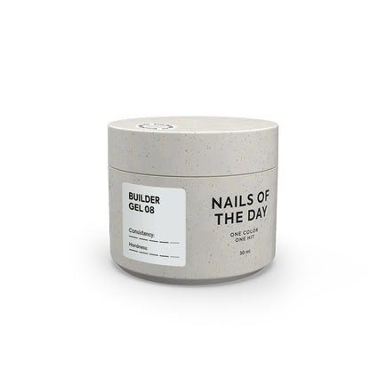 Builder gel №8(Milk) 30 ml NAILSOFTHEDAY