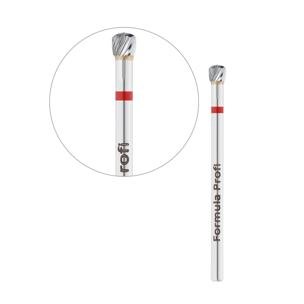 Твердосплавна фреза для нігтів, «Куля», Formula Profi