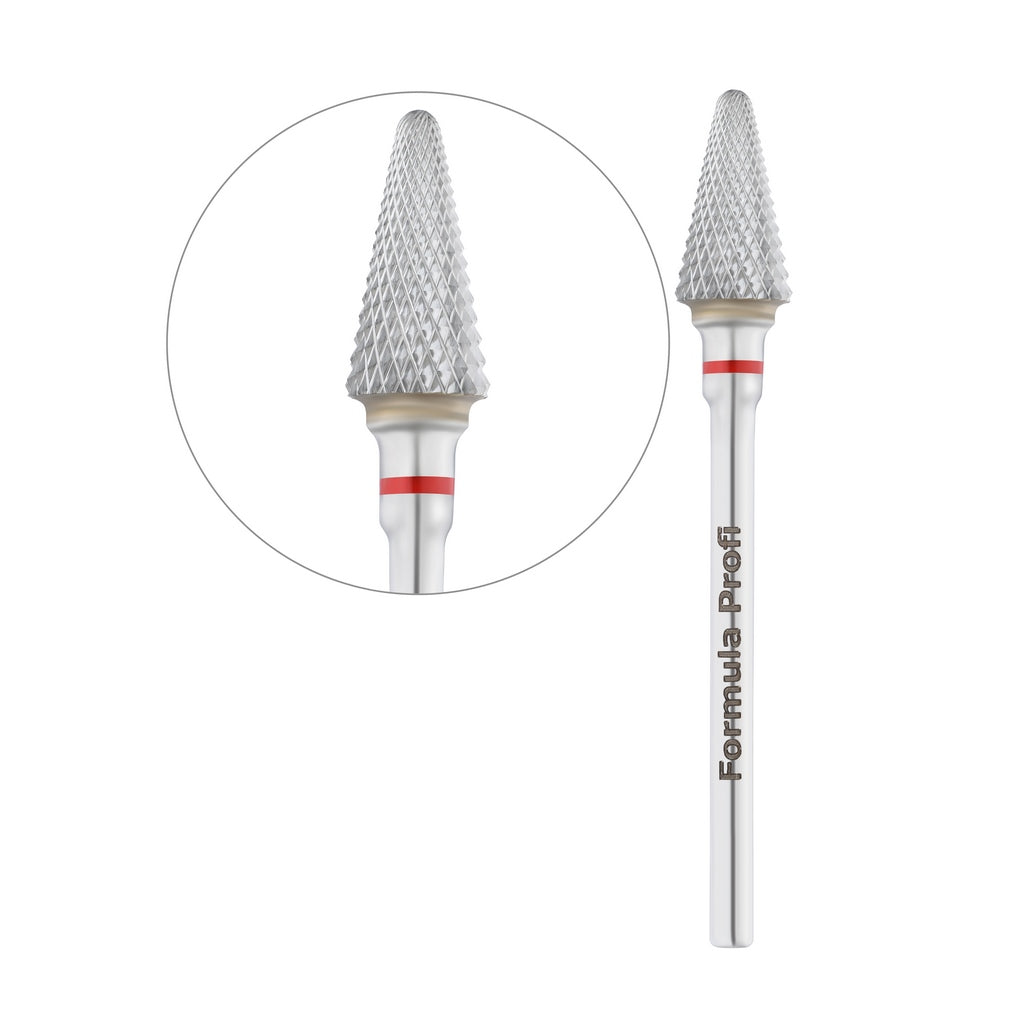 Твердосплавная фреза для ногтей, «Конус», Formula Profi