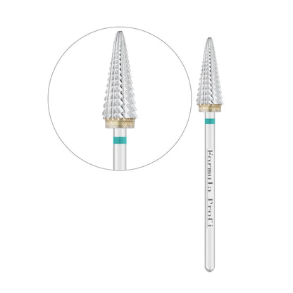 Твердосплавна фреза для нігтів, "Конус" Typhoon, Formula Profi