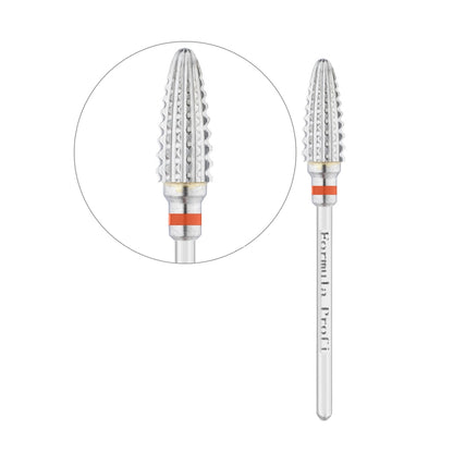 Твердосплавная фреза для ногтей, "Кукуруза" Тайфун, Формула Профи