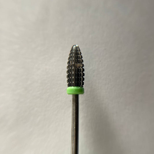 Carbide nail drill bit , “Corn Typhoon”, 6*14.5, Green