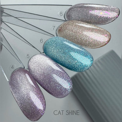 Гель-лак Cat Shine №8 10 мл Saga Professional