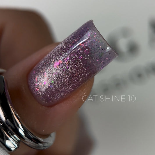 Гель-лак Cat Shine №10 9 мл Saga Professional