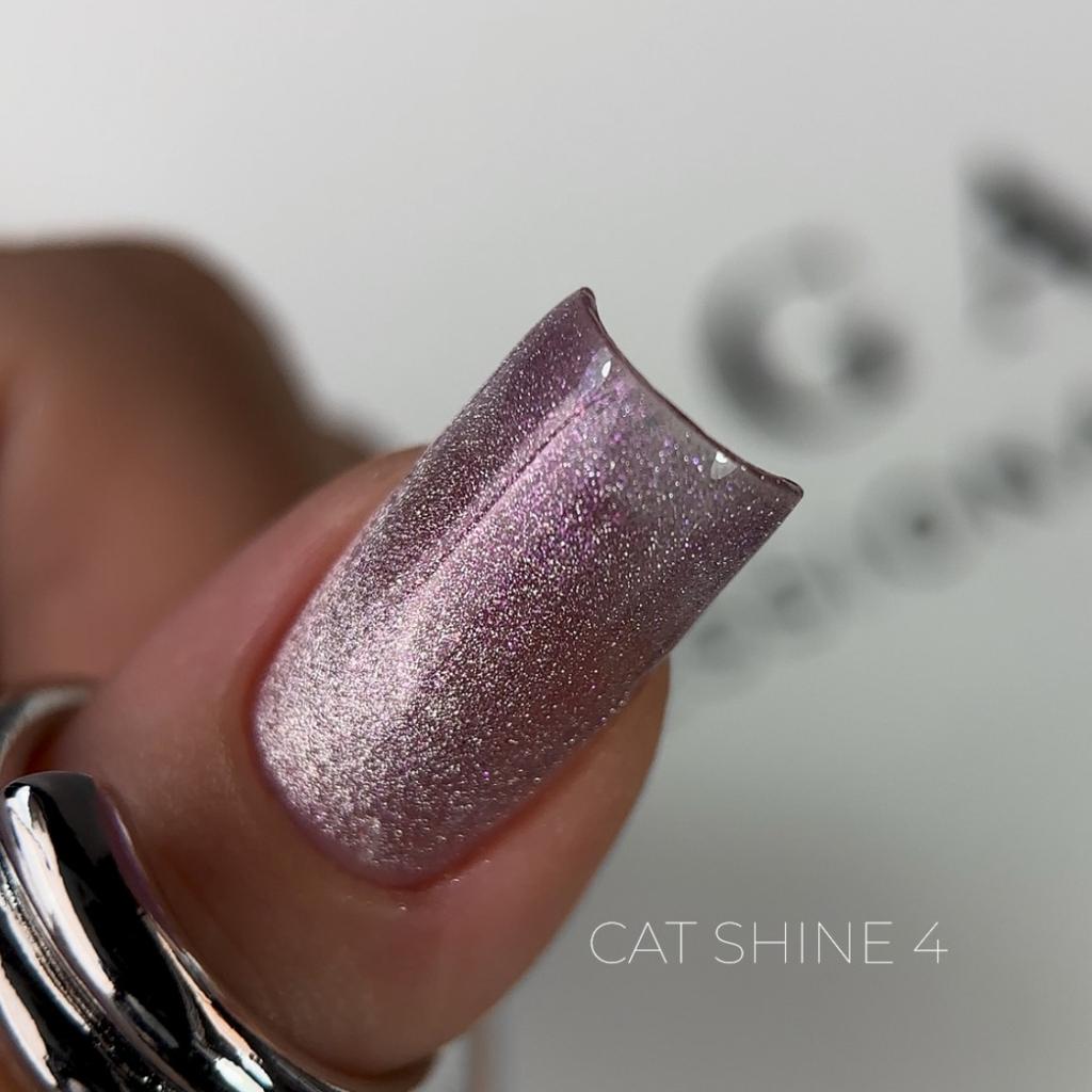 Гель-лак Cat Shine №4 9 мл Saga Professional