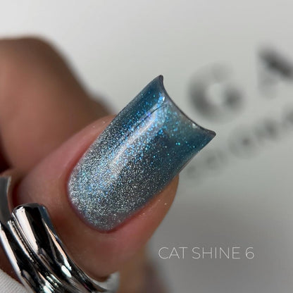 Gel polish Cat Shine №6 9 ml Saga Professional - Good Girl Gel