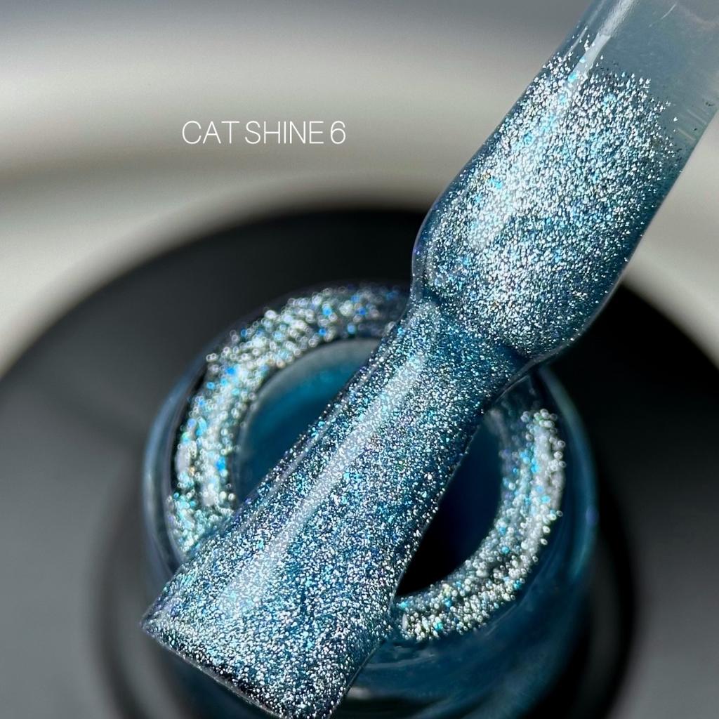 Gel polish Cat Shine №6 9 ml Saga Professional - Good Girl Gel