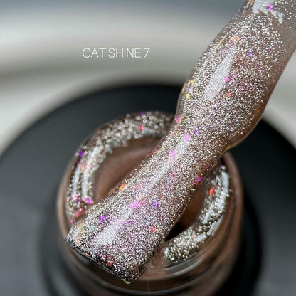 Гель-лак Cat Shine №7 10 мл Saga Professional