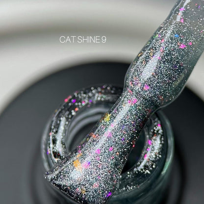 Гель-лак Cat Shine №9 10 мл Saga Professional