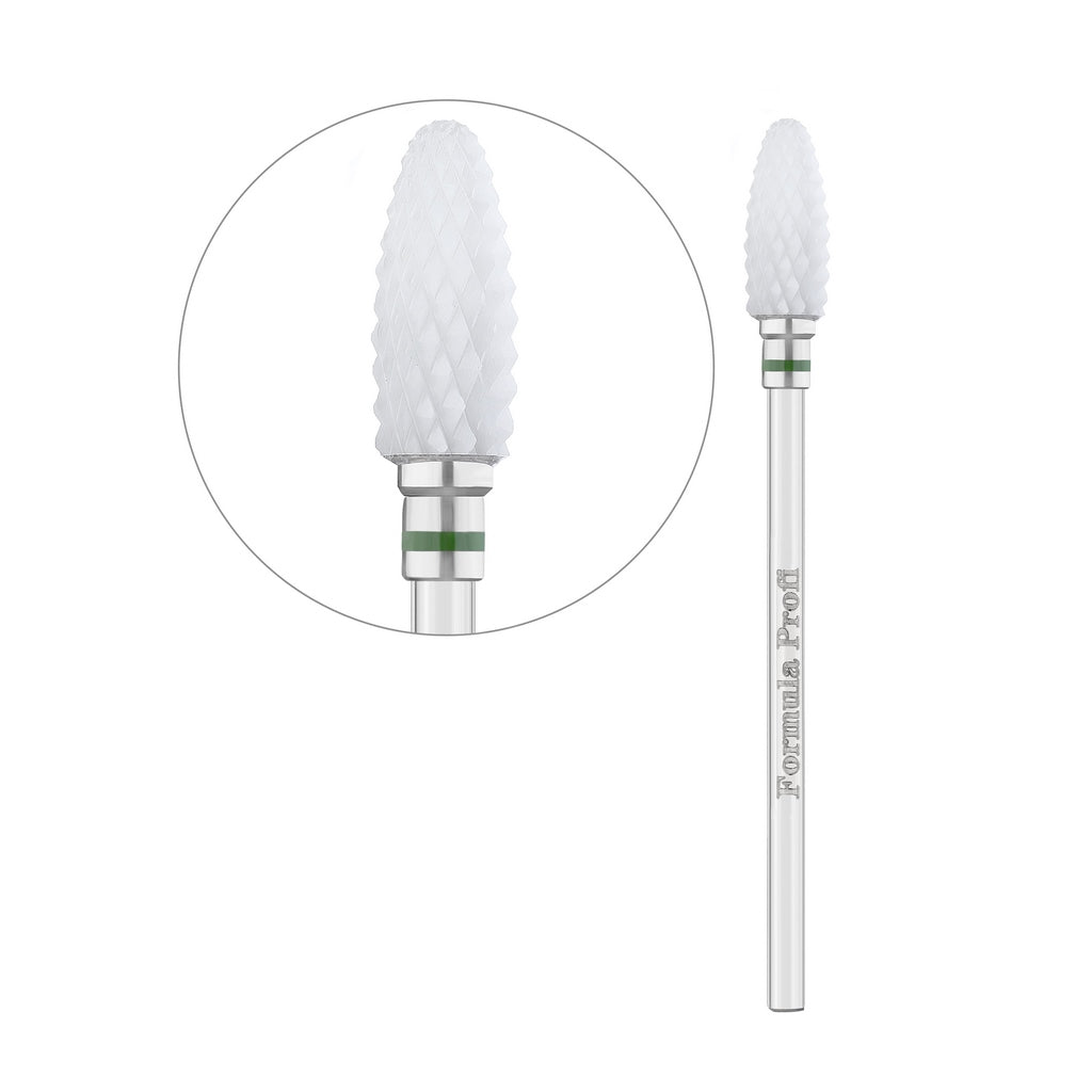 Ceramic nail drill bit, “Corn”, Formula Profi - Good Girl Gel