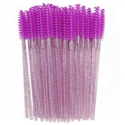 Pennello per mascara/ciglia/sopracciglia nylon rosa set 2 (pezzi) Kodi Professional