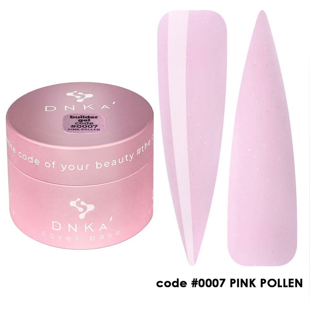 Builder Gel №7 - Pink Pollen 30 ml DNKa'