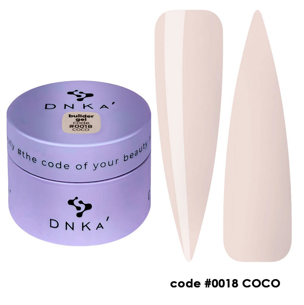 Builder Gel №18 - Coco 30 ml DNKa'