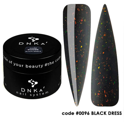 Base camuflaje №96 - Vestido negro DNKa'