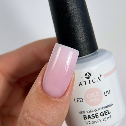 Cover base Сold Pink 15 ml Atica