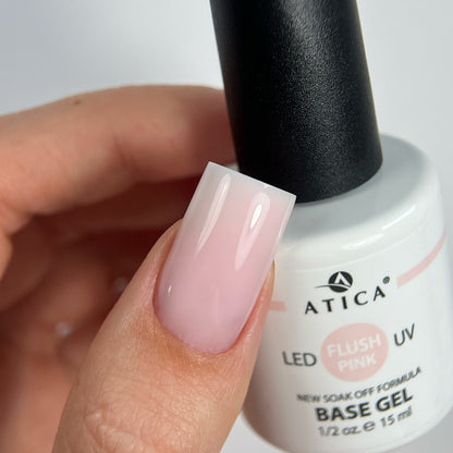 Камуфлирующая база Flush Pink 15 мл Atica