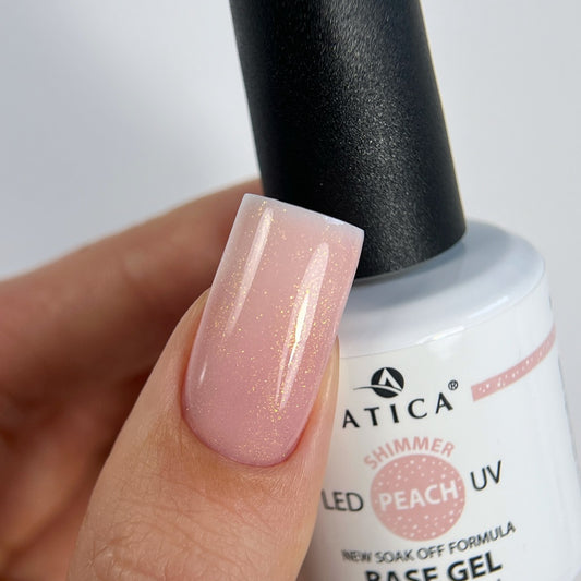 Cover base Peach Shimmer 15 ml Atica