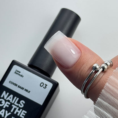 Камуфлююча база milk №3 10 ml NAILSOFTHEDAY